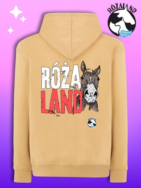 Różaland Bluza z kapturem