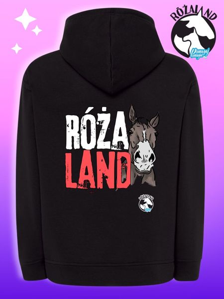 Różaland Bluza z kapturem