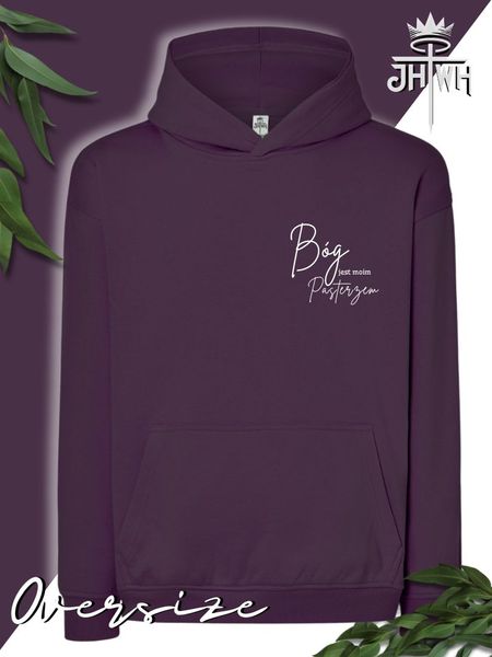 Bluza Oversize Bóg jest Pasterzem