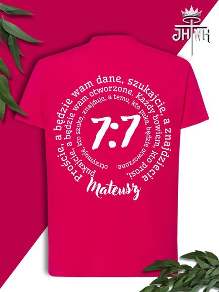 Koszulka Mateusz 7:7