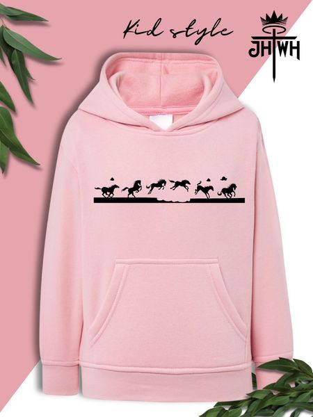 Kid Różaland Hopsa Bluza z kapturem