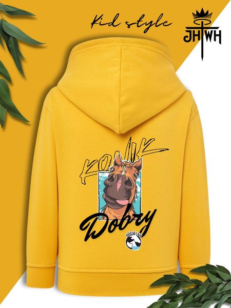 Kid Różaland Konik Dobry Bluza z kapturem