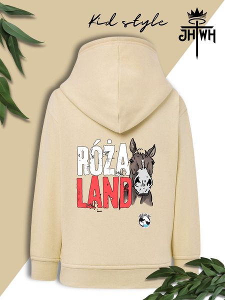 Kid Różaland Bluza z kapturem