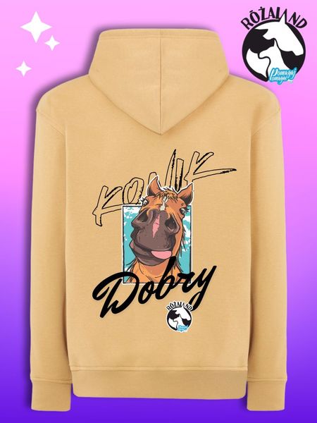 Różaland Konik Dobry Bluza z kapturem