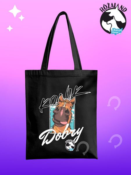 Różaland Konik Dobry torba na zakupy