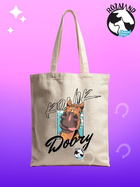 Różaland Konik Dobry torba na zakupy