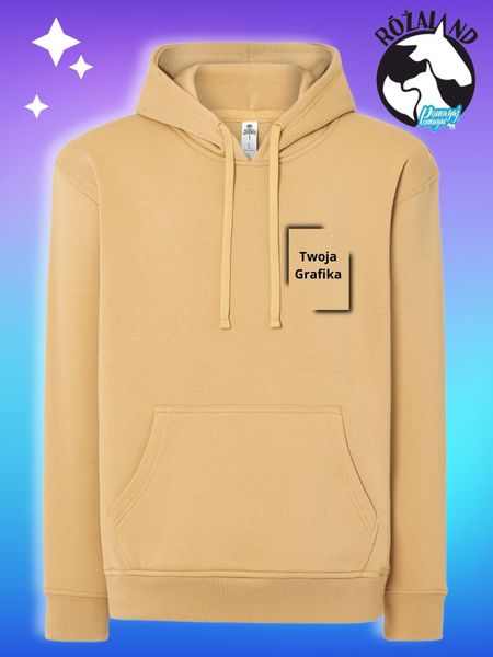 Różaland [Twoja Grafika] Bluza z kapturem
