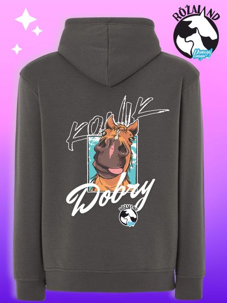 Różaland Konik Dobry Bluza z kapturem